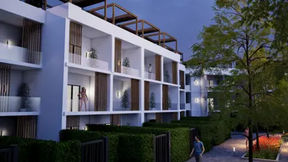 106 First Floor building 8 side pool.